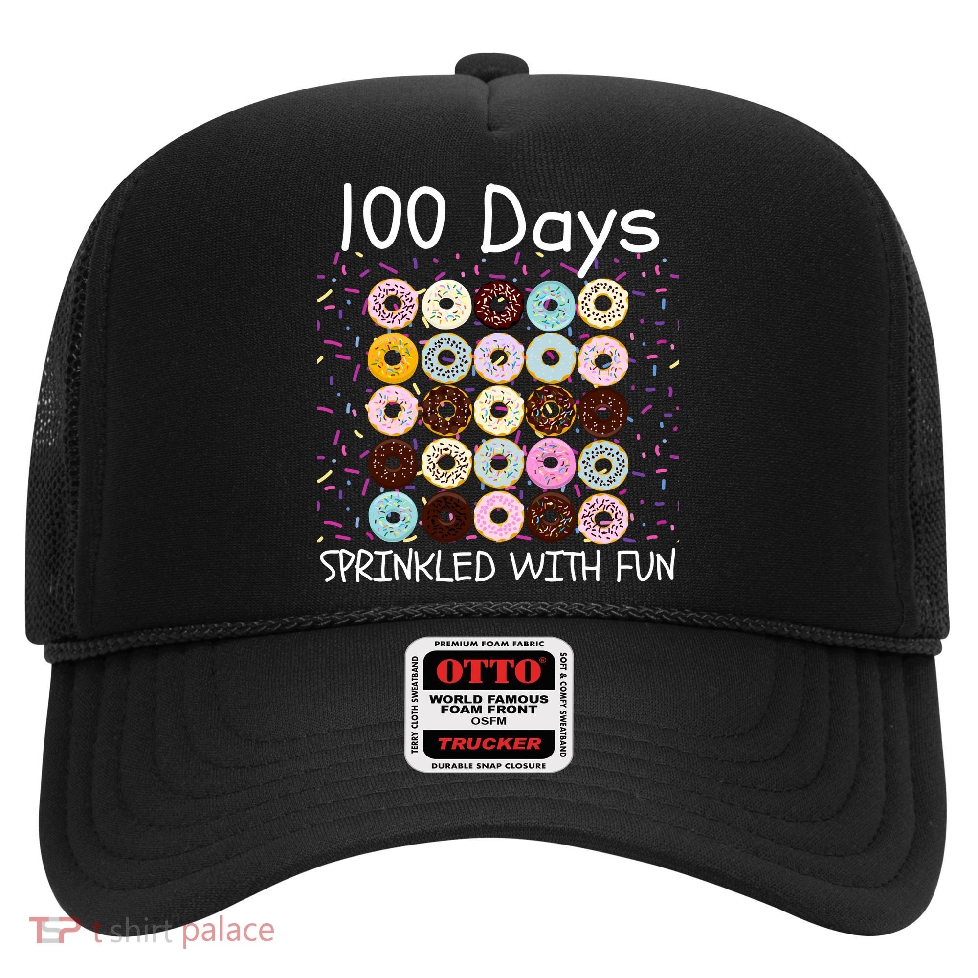 100 Days Sprinkled With Fun, 100th Day Of School, 100 Days Hat