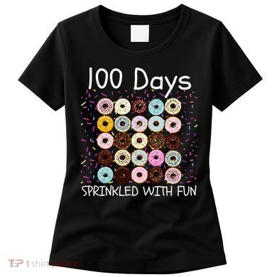 100 Days Sprinkled With Fun, 100th Day Of School, 100 Days Women's T-Shirt