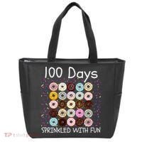 100 Days Sprinkled With Fun, 100th Day Of School, 100 Days Tote Bag thumb 0