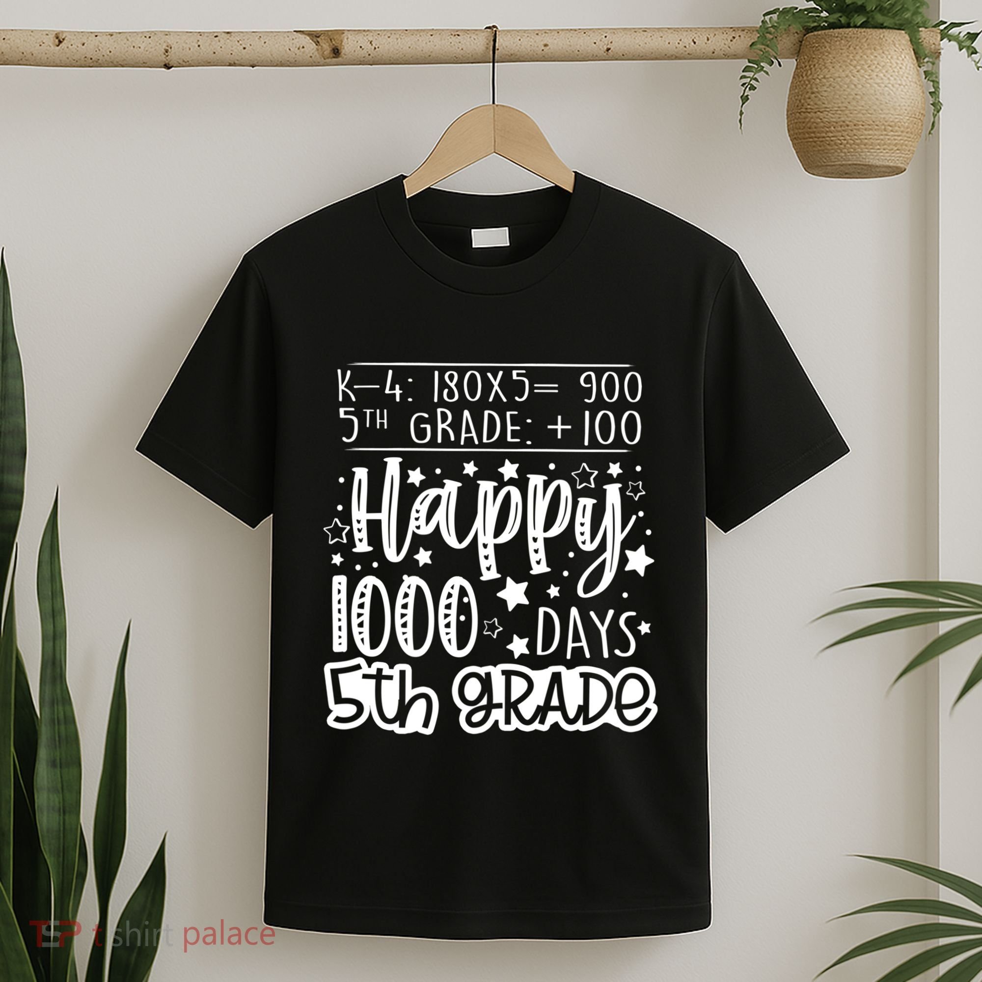 1000 Days Smarter Fifth Grade Teacher 100th Day Of School T-Shirt