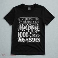 1000 Days Smarter Fifth Grade Teacher 100th Day Of School T-Shirt thumb 5