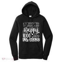 1000 Days Smarter Fifth Grade Teacher 100th Day Of School Women's Hoodie thumb 0
