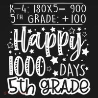 1000 Days Smarter Fifth Grade Teacher 100th Day Of School Women's Hoodie thumb 2
