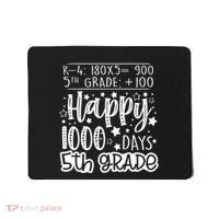 1000 Days Smarter Fifth Grade Teacher 100th Day Of School Mousepad thumb 0