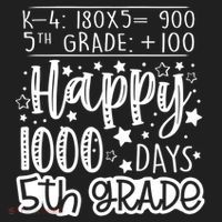 1000 Days Smarter Fifth Grade Teacher 100th Day Of School Hat thumb 2