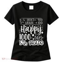 1000 Days Smarter Fifth Grade Teacher 100th Day Of School Women's T-Shirt thumb 0