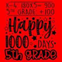 1000 Days Smarter Fifth Grade Teacher 100th Day Of School Santa Hat thumb 1