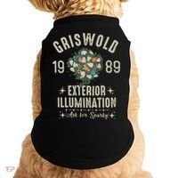1989 Exterior Illumination Funny Christmas Lighting Doggie Tank thumb 0
