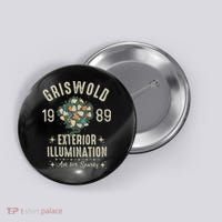1989 Exterior Illumination Funny Christmas Lighting Button thumb 0