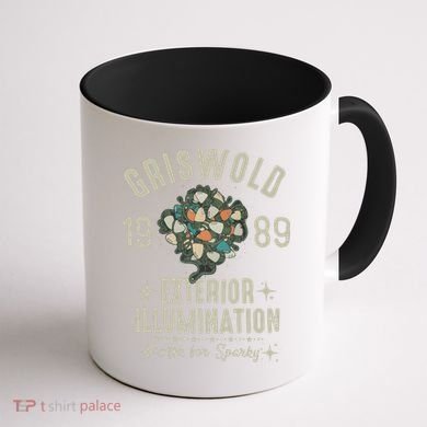 1989 Exterior Illumination Funny Christmas Lighting Coffee Mug back