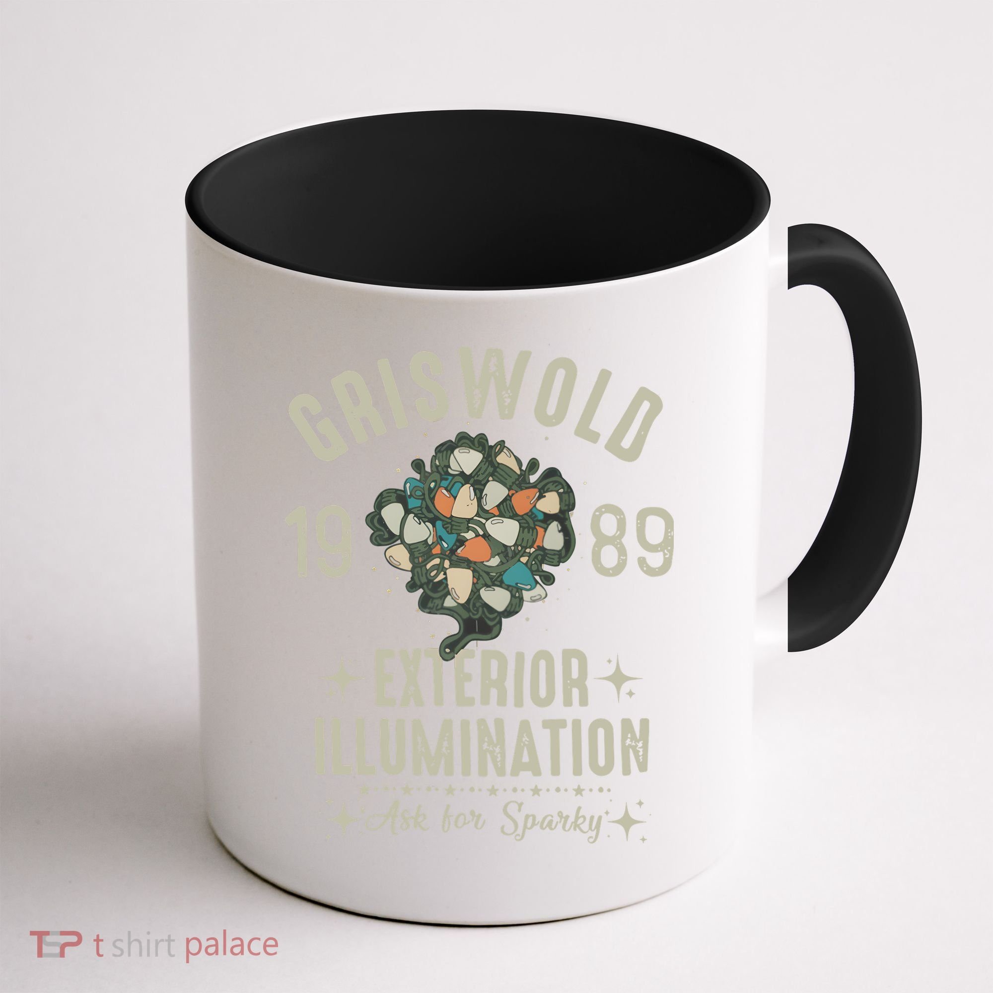 1989 Exterior Illumination Funny Christmas Lighting Coffee Mug
