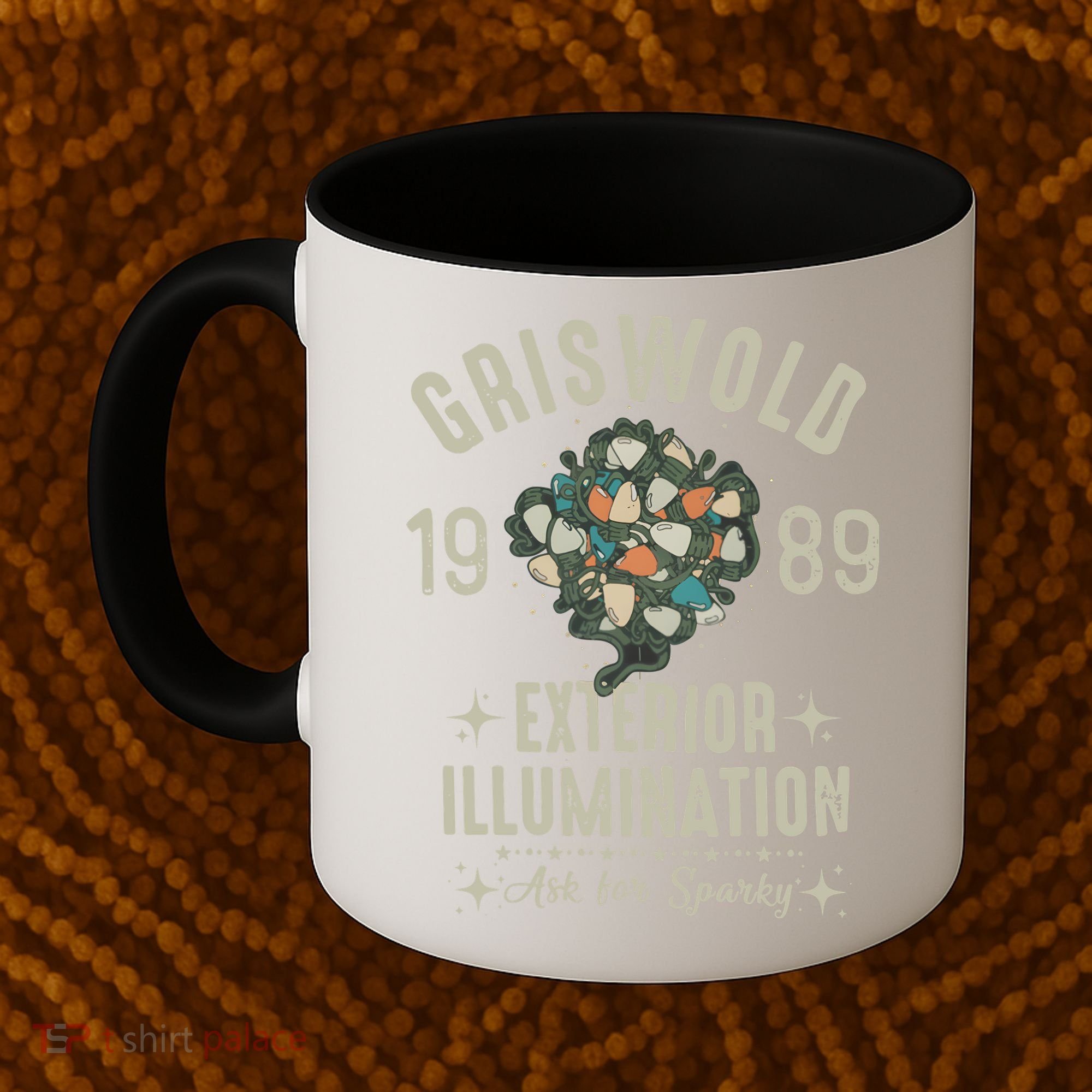 1989 Exterior Illumination Funny Christmas Lighting Coffee Mug