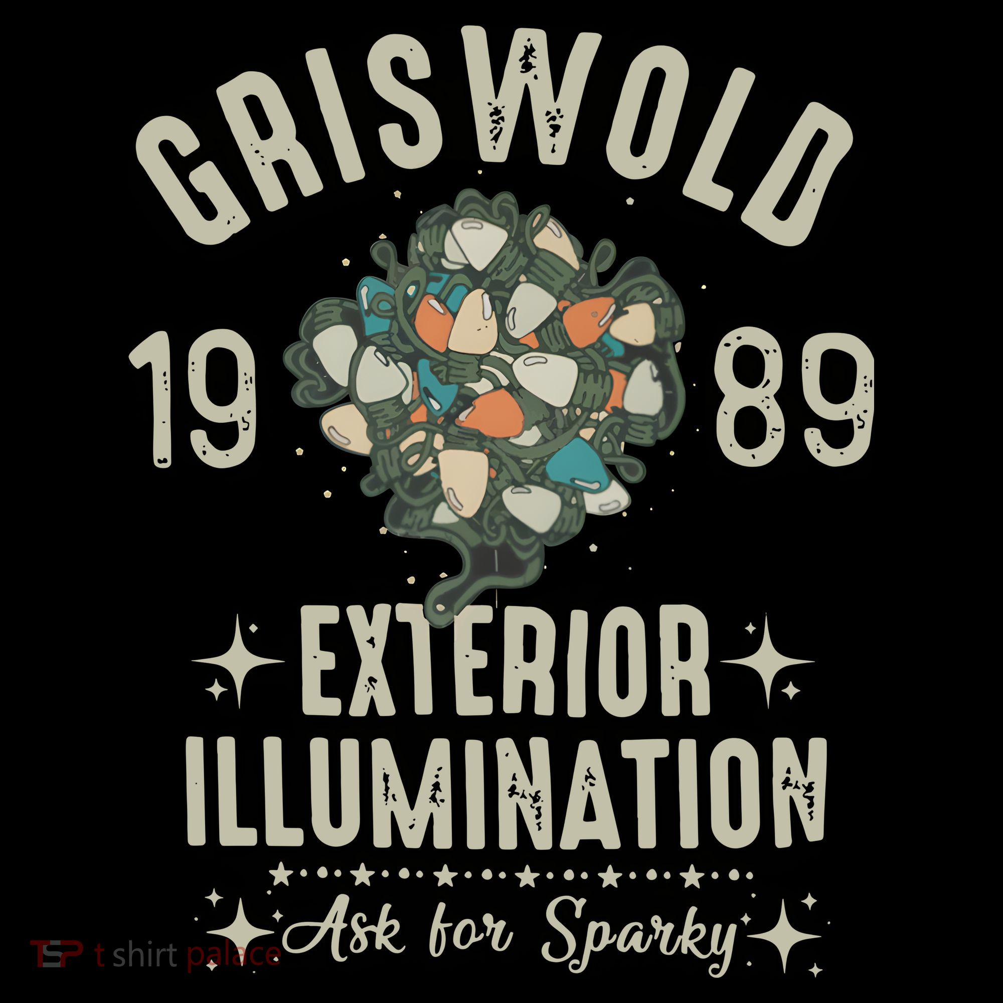 1989 Exterior Illumination Funny Christmas Lighting Women's Hoodie