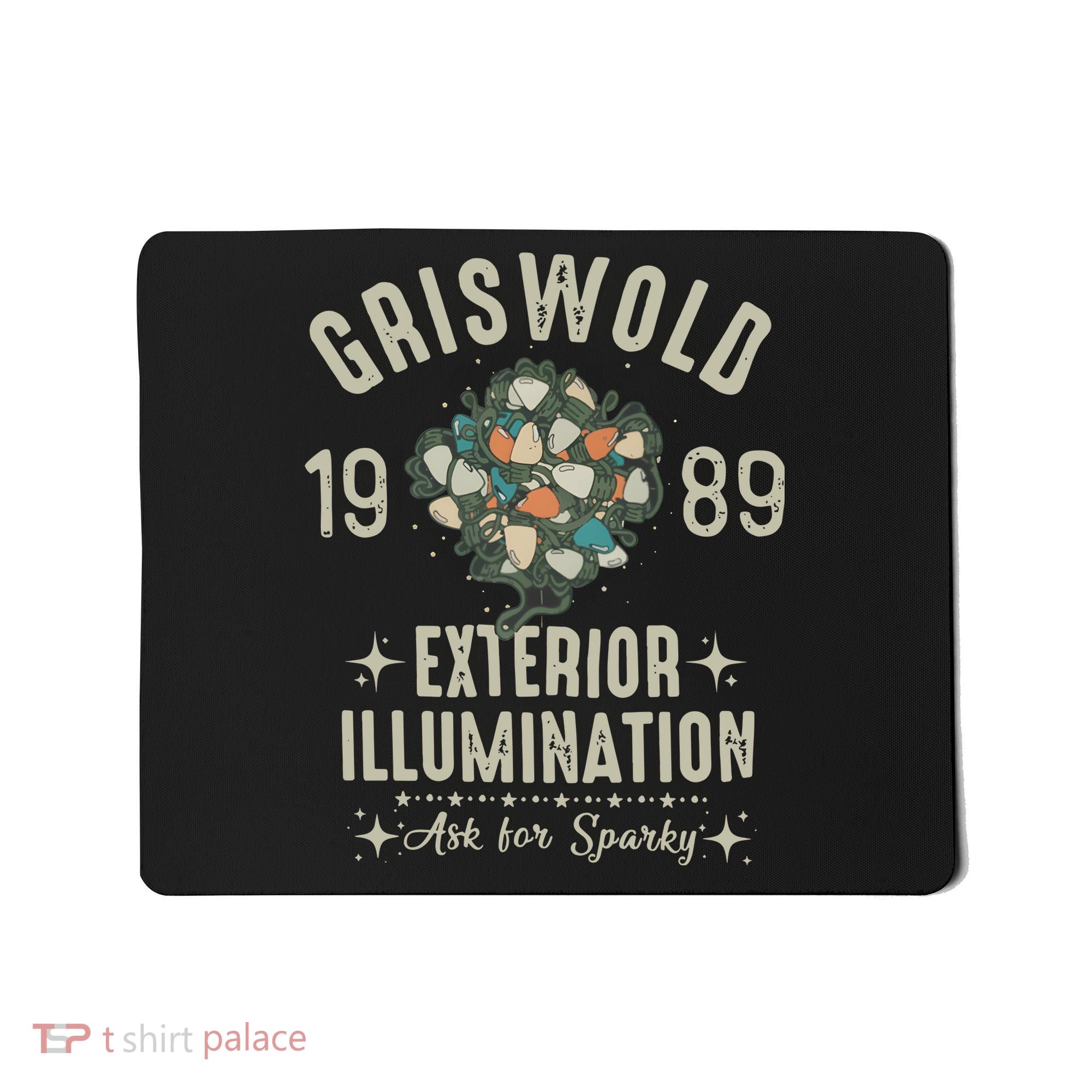 1989 Exterior Illumination Funny Christmas Lighting Mousepad