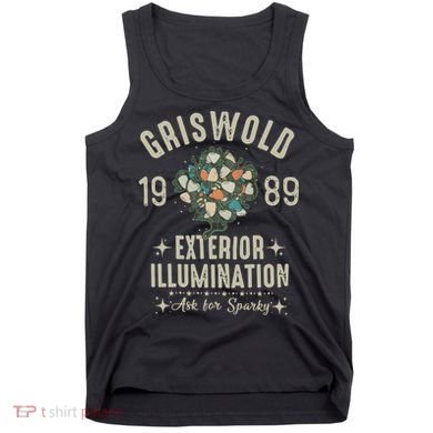 1989 Exterior Illumination Funny Christmas Lighting Tank Top