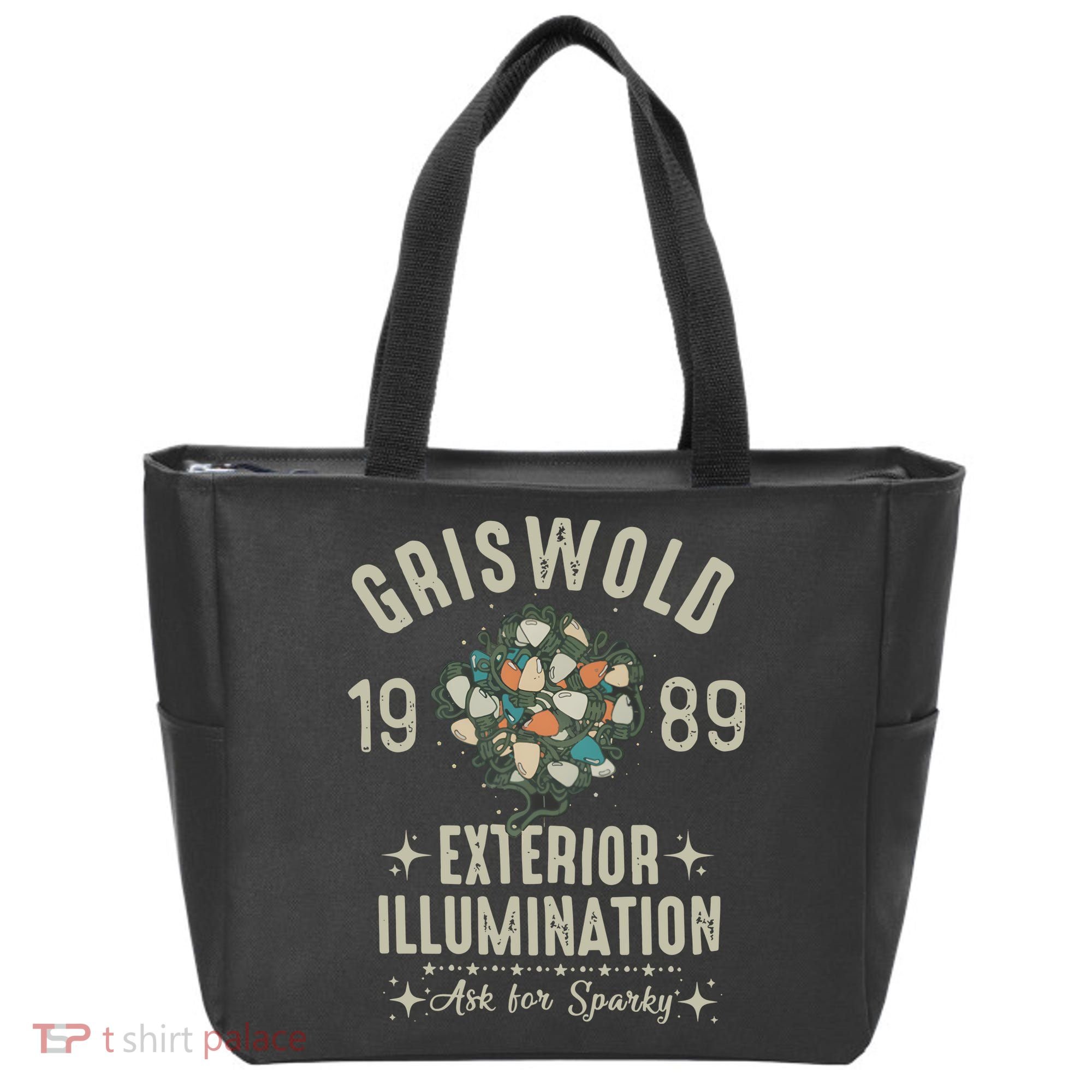 1989 Exterior Illumination Funny Christmas Lighting Tote Bag