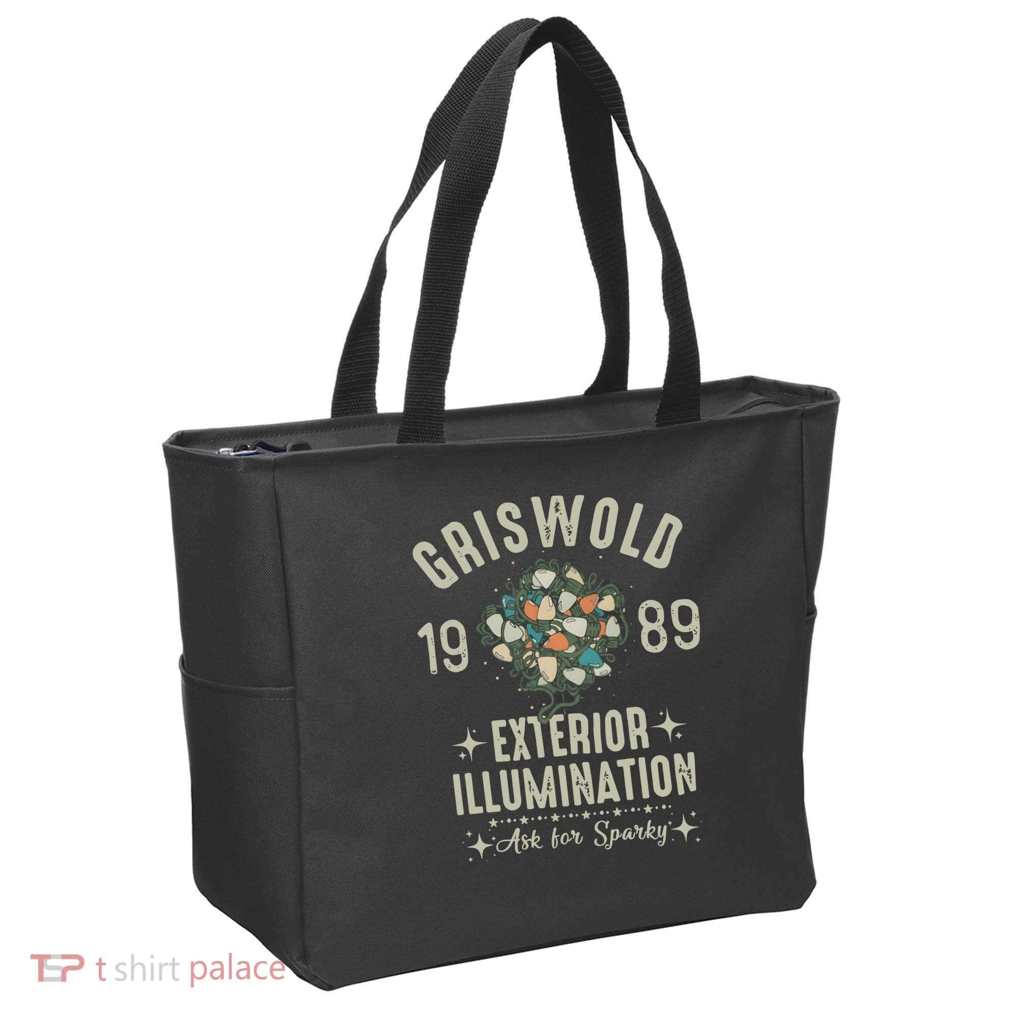 1989 Exterior Illumination Funny Christmas Lighting Tote Bag