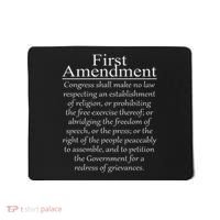 1st First Amendment U.s. Constitution Patriot Us History Mousepad thumb 0
