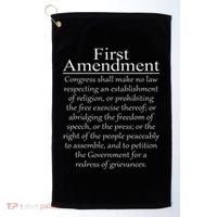 1st First Amendment U.s. Constitution Patriot Us History Golf Towel thumb 0