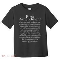 1st First Amendment U.s. Constitution Patriot Us History Toddler T-Shirt thumb 0