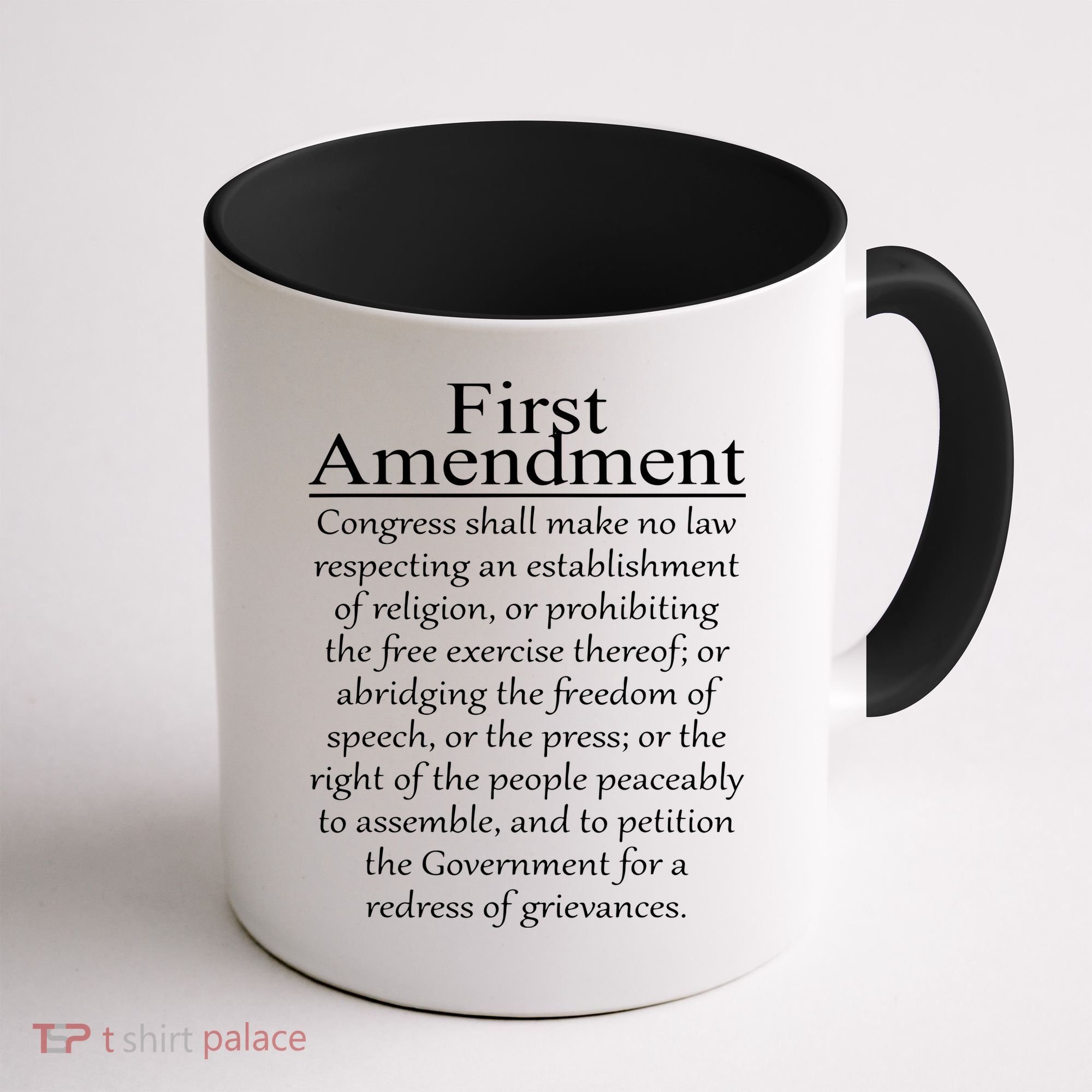 1st First Amendment US Constitution Patriot US History Coffee Mug