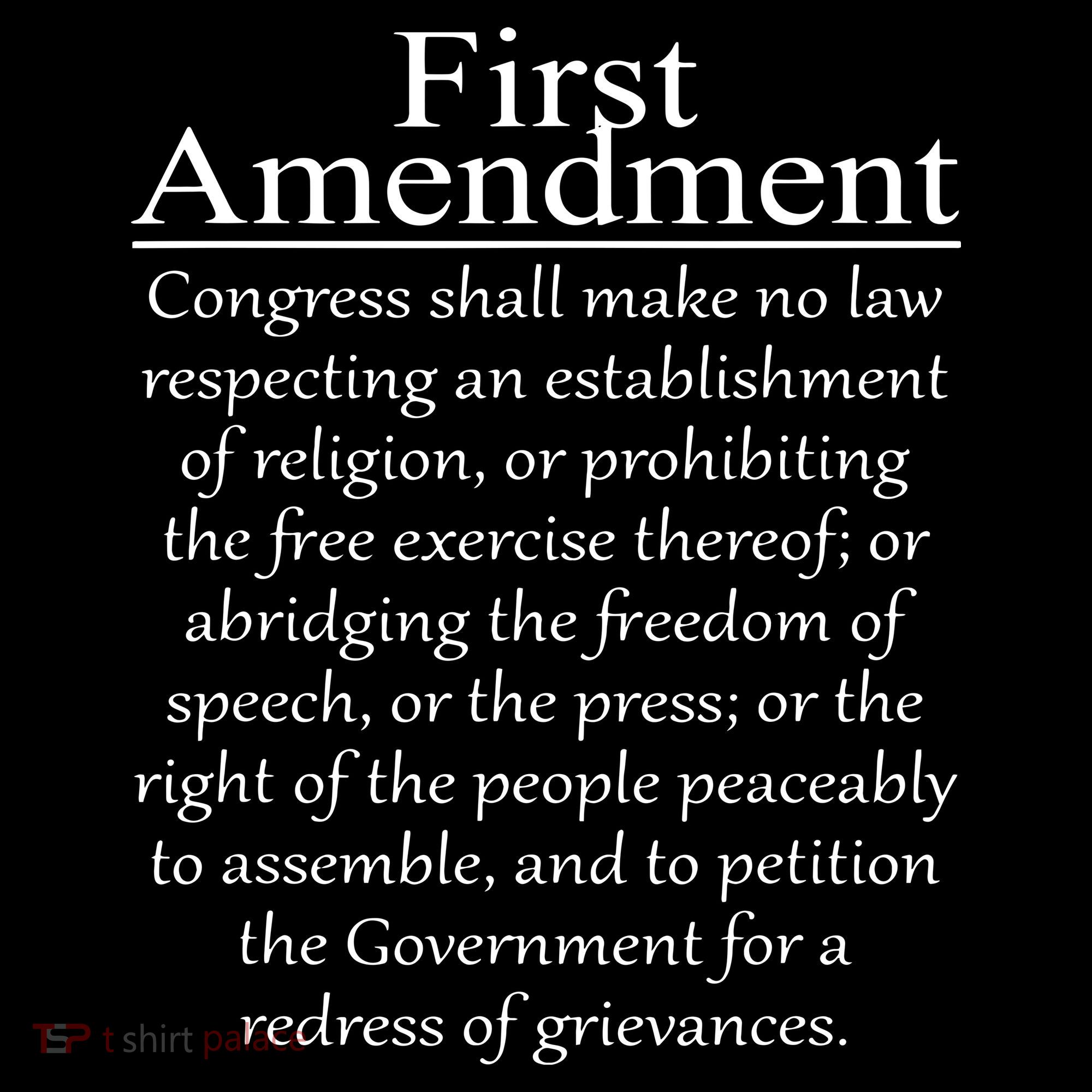 1st First Amendment US Constitution Patriot US History Ladies Essential Flowy Tank