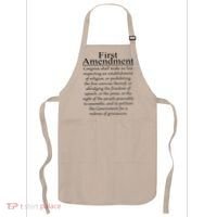 1st First Amendment US Constitution Patriot US History Apron thumb 0