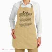 1st First Amendment US Constitution Patriot US History Apron thumb 2