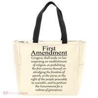 1st First Amendment US Constitution Patriot US History Tote Bag thumb 0