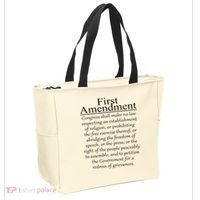 1st First Amendment US Constitution Patriot US History Tote Bag thumb 2