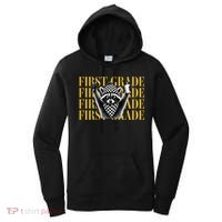 1st First Grade Raccoon Back To School Women's Hoodie thumb 0