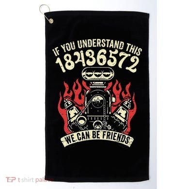 18436572 Firing Order Golf Towel