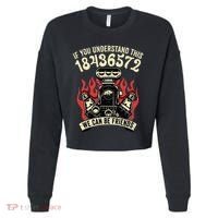 18436572 Firing Order Cropped Pullover Crew thumb 0