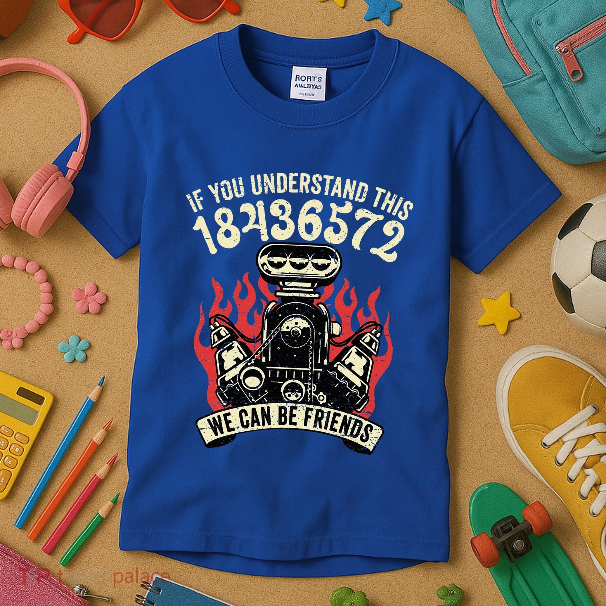 18436572 Firing Order Kids T-Shirt