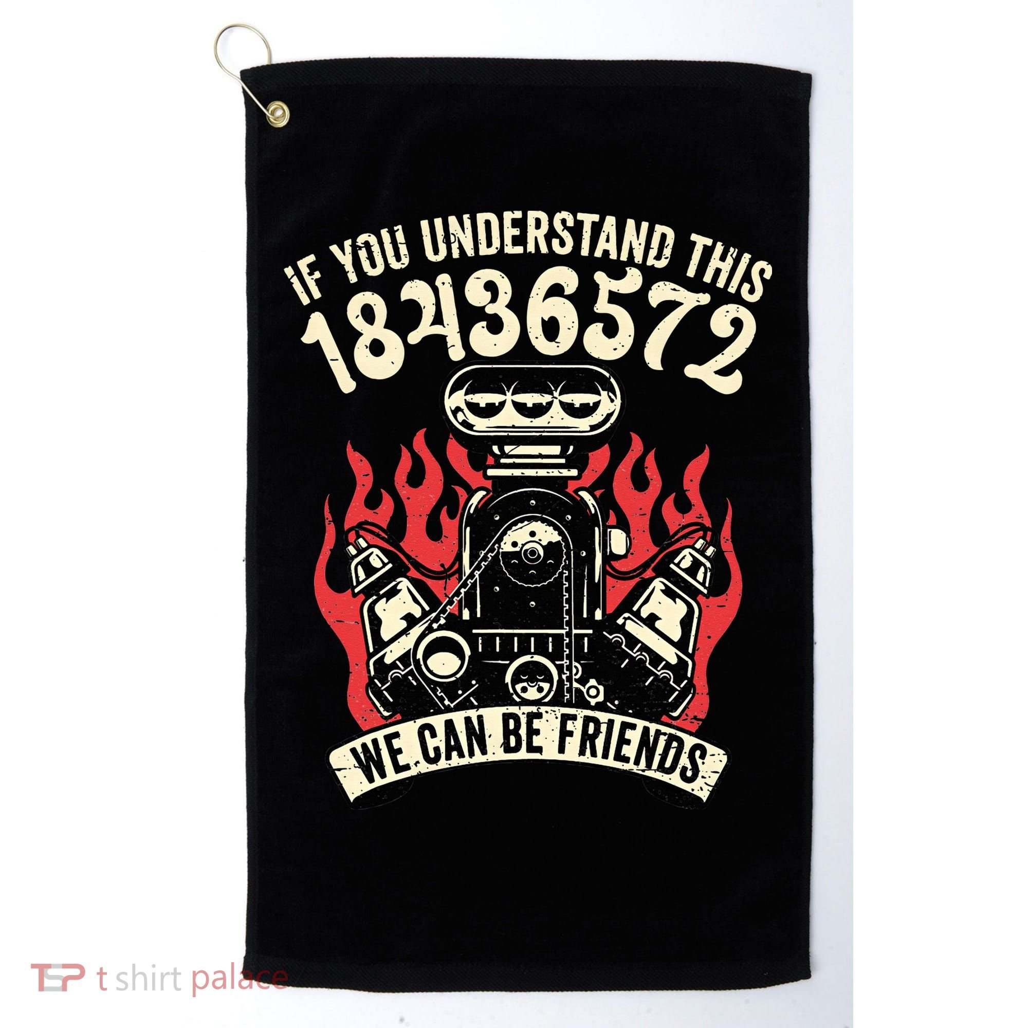 18436572 Firing Order Golf Towel