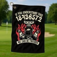 18436572 Firing Order Golf Towel thumb 1