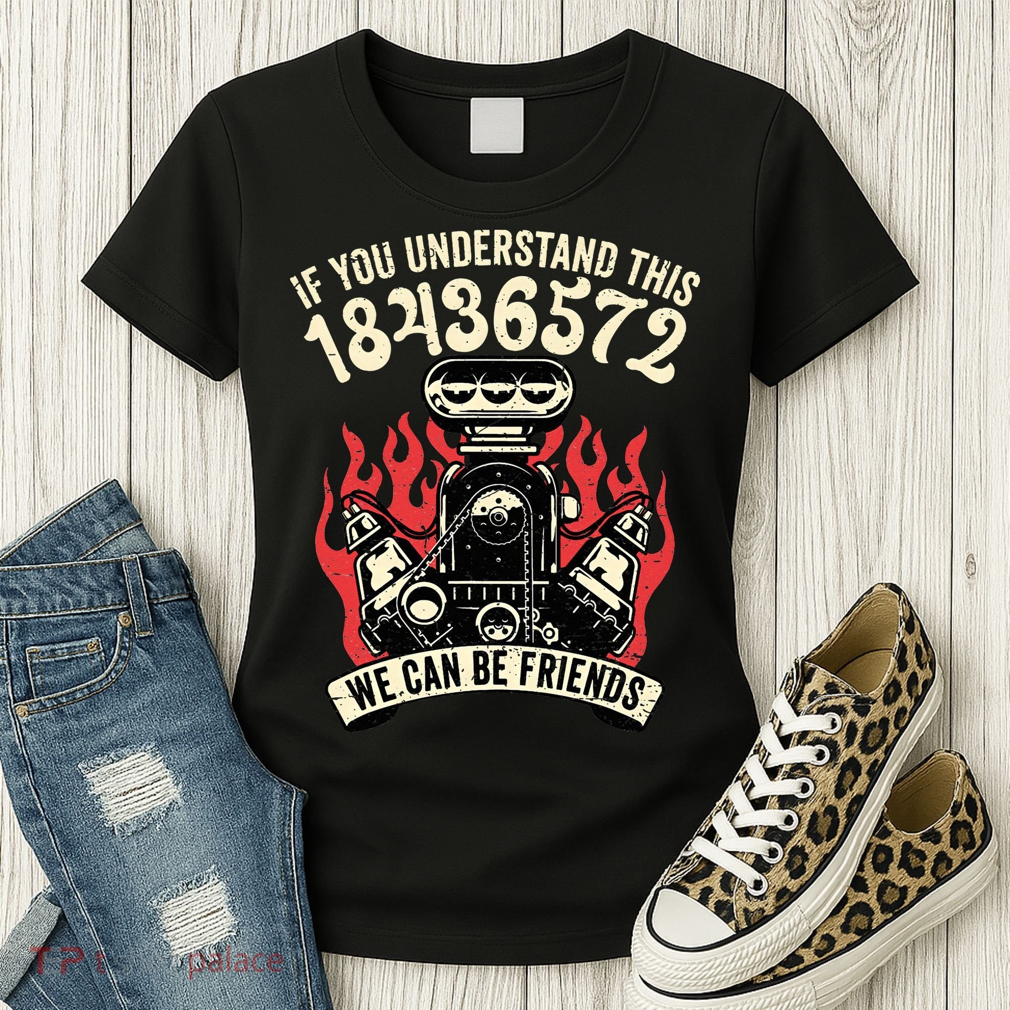 18436572 Firing Order Women's T-Shirt