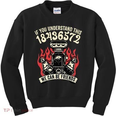 18436572 Firing Order Kids Sweatshirt