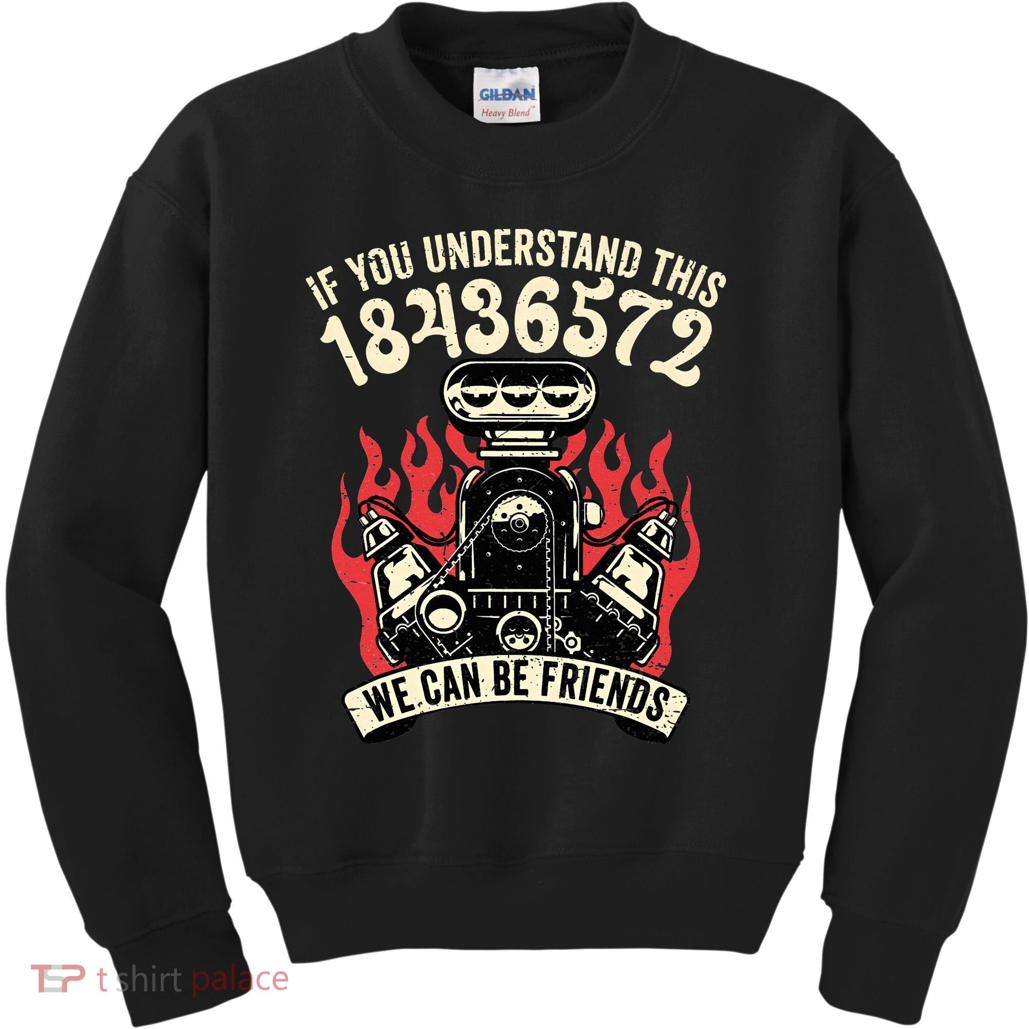 18436572 Firing Order Kids Sweatshirt