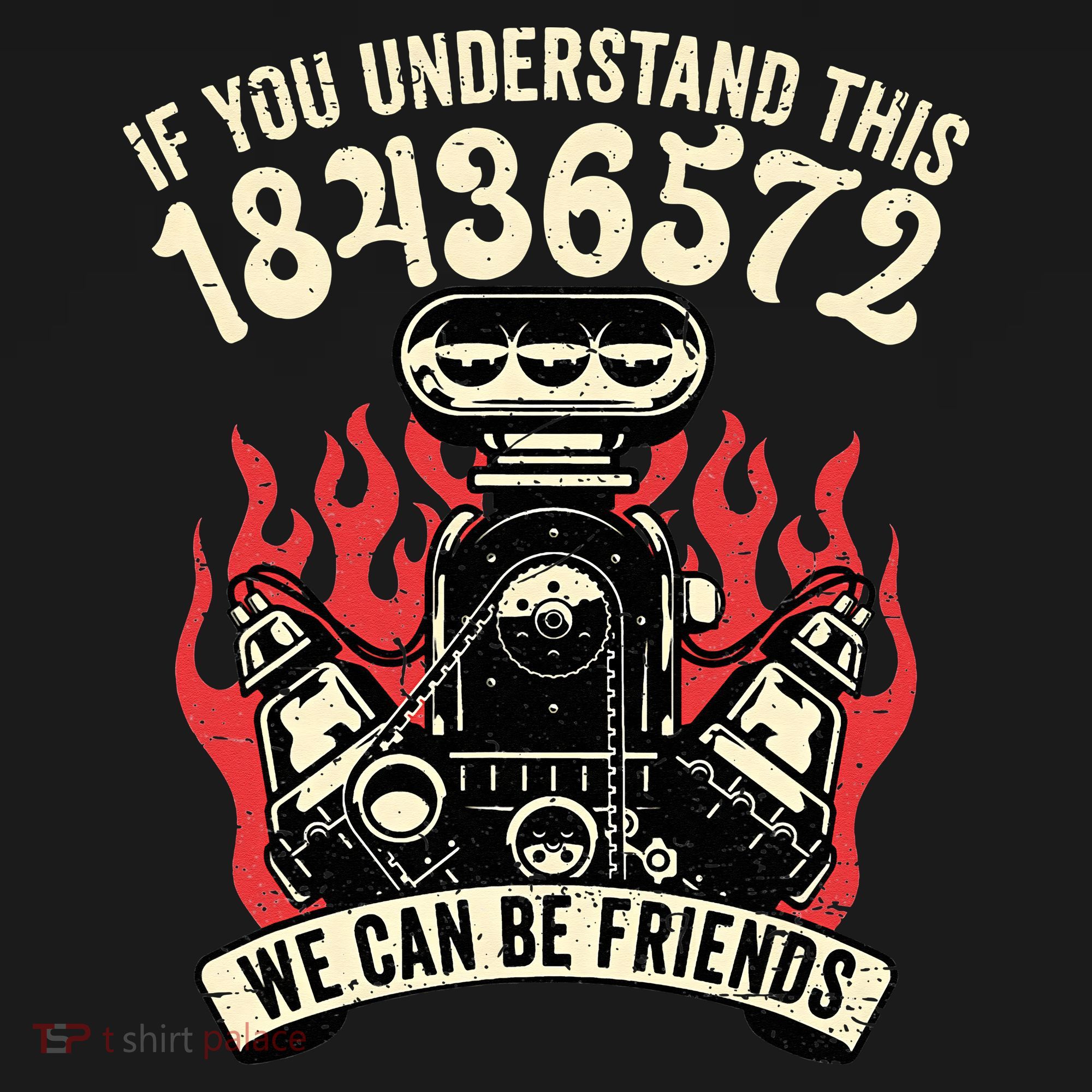 18436572 Firing Order Kids Sweatshirt