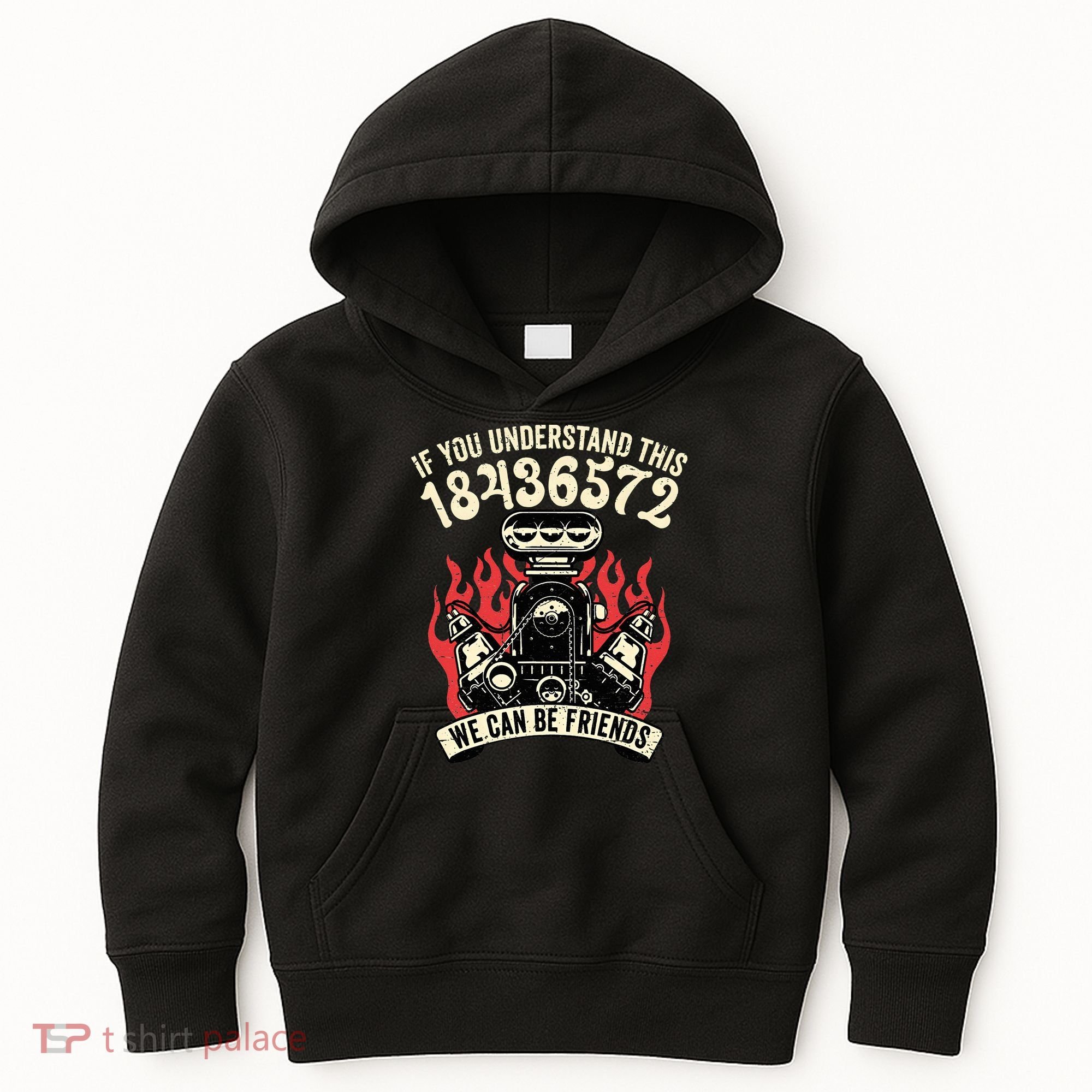 18436572 Firing Order Kids Hoodie