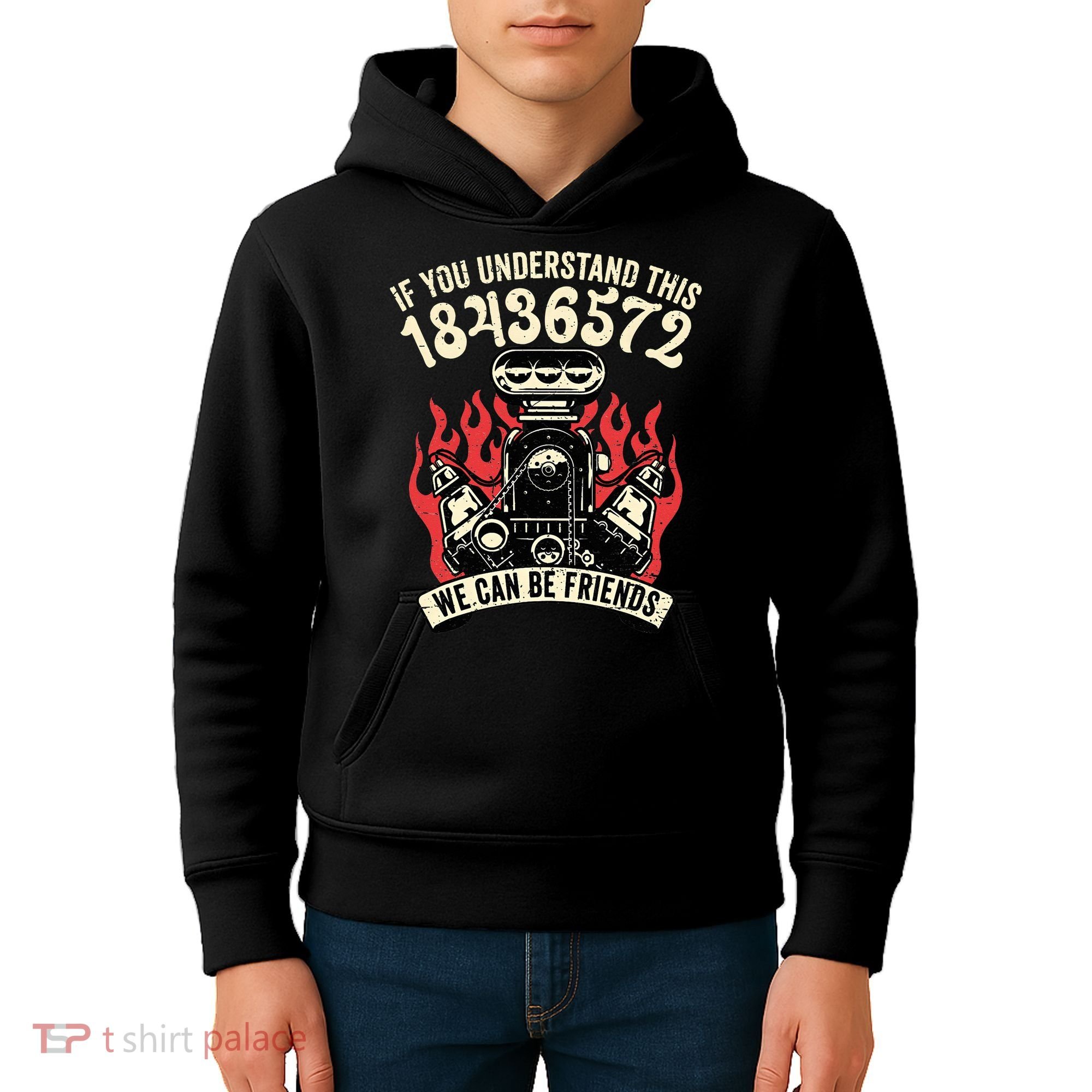 18436572 Firing Order Kids Hoodie