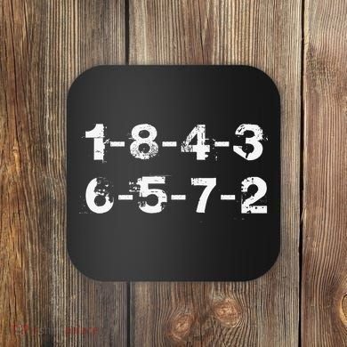 18436572 Firing Order Numbers Funny Coaster
