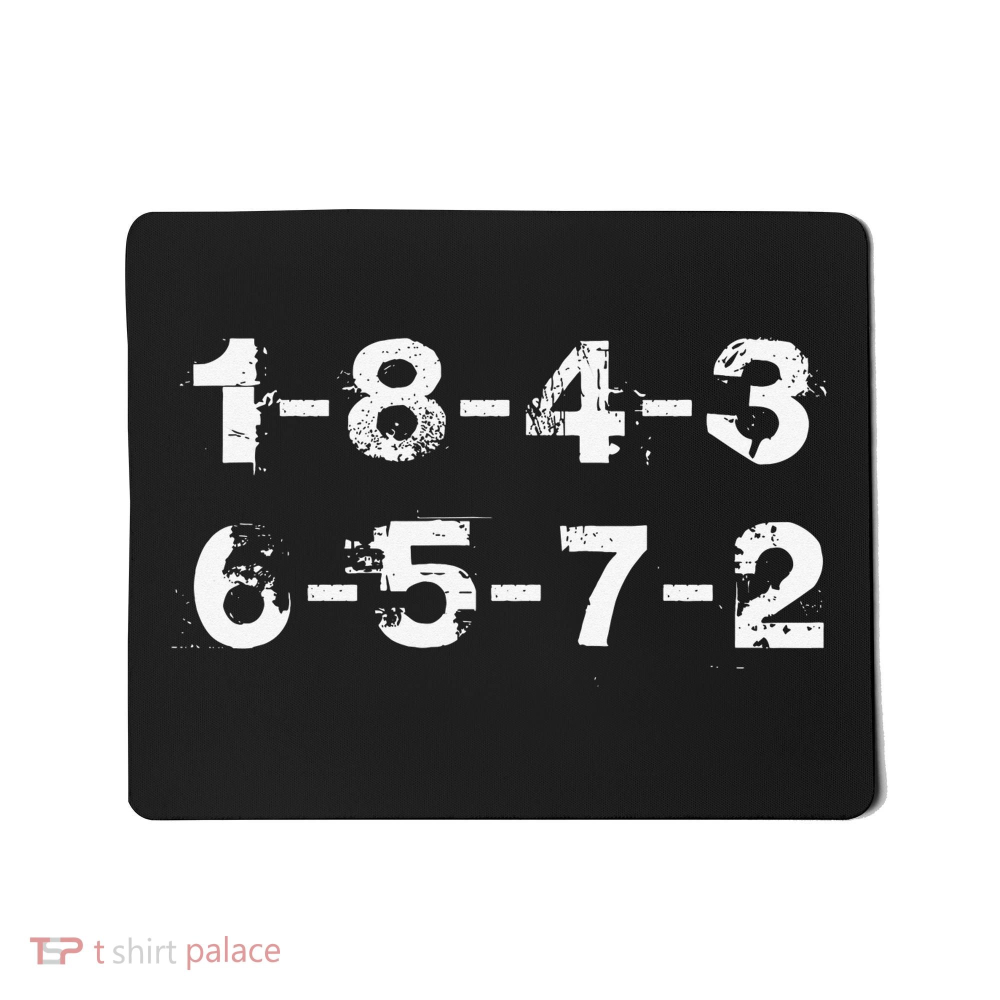 18436572 Firing Order Numbers Funny Mousepad