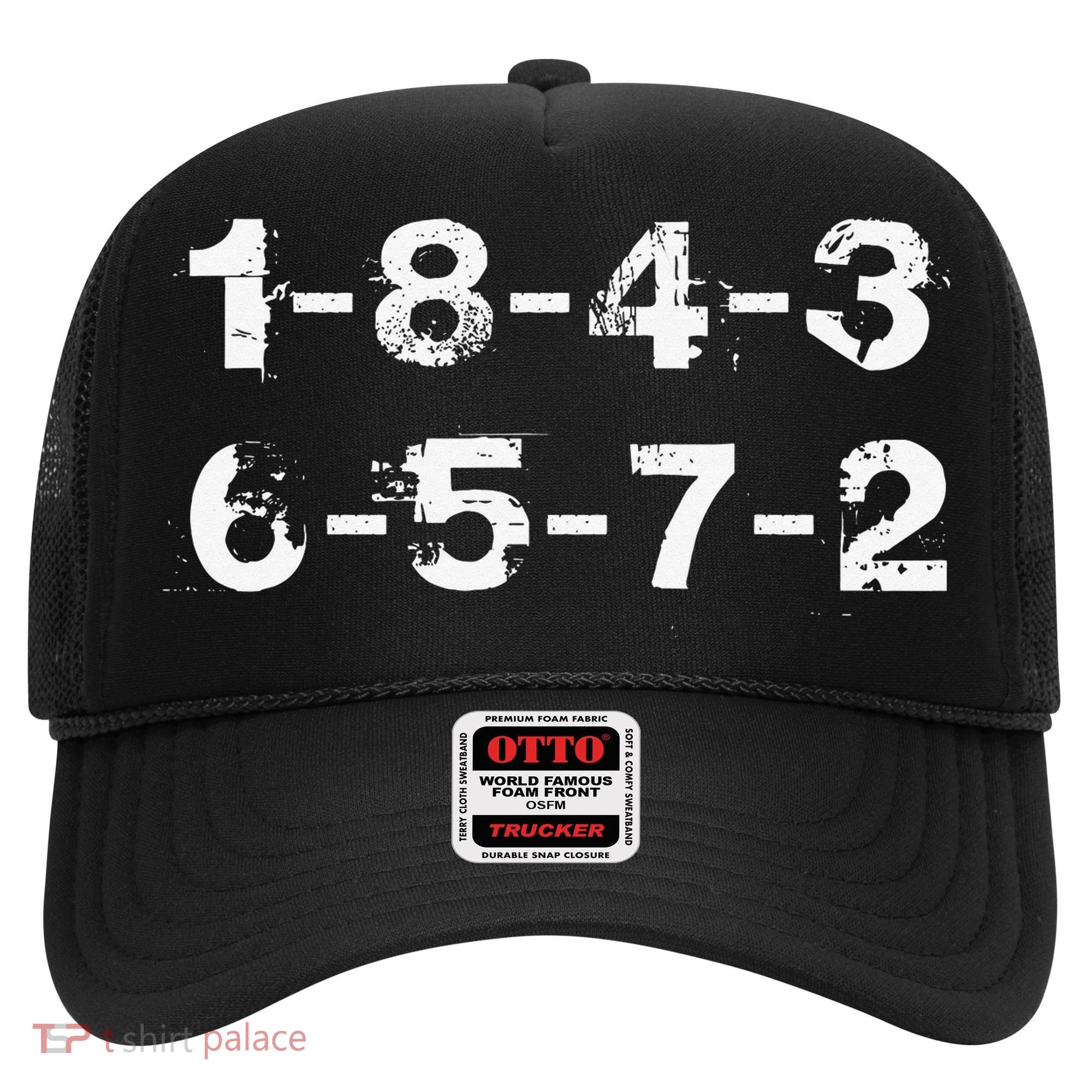 18436572 Firing Order Numbers Funny Hat