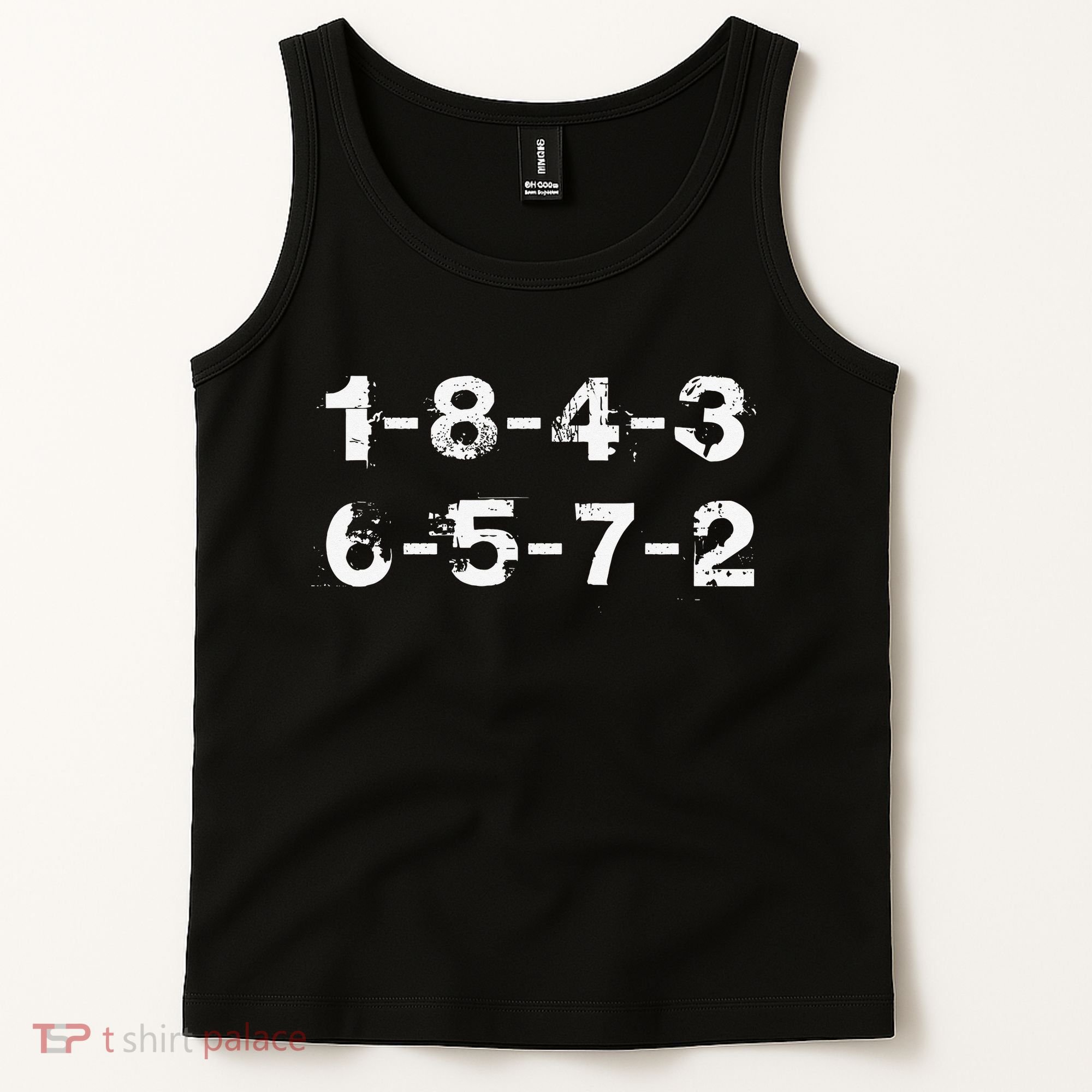 18436572 Firing Order Numbers Funny Tank Top