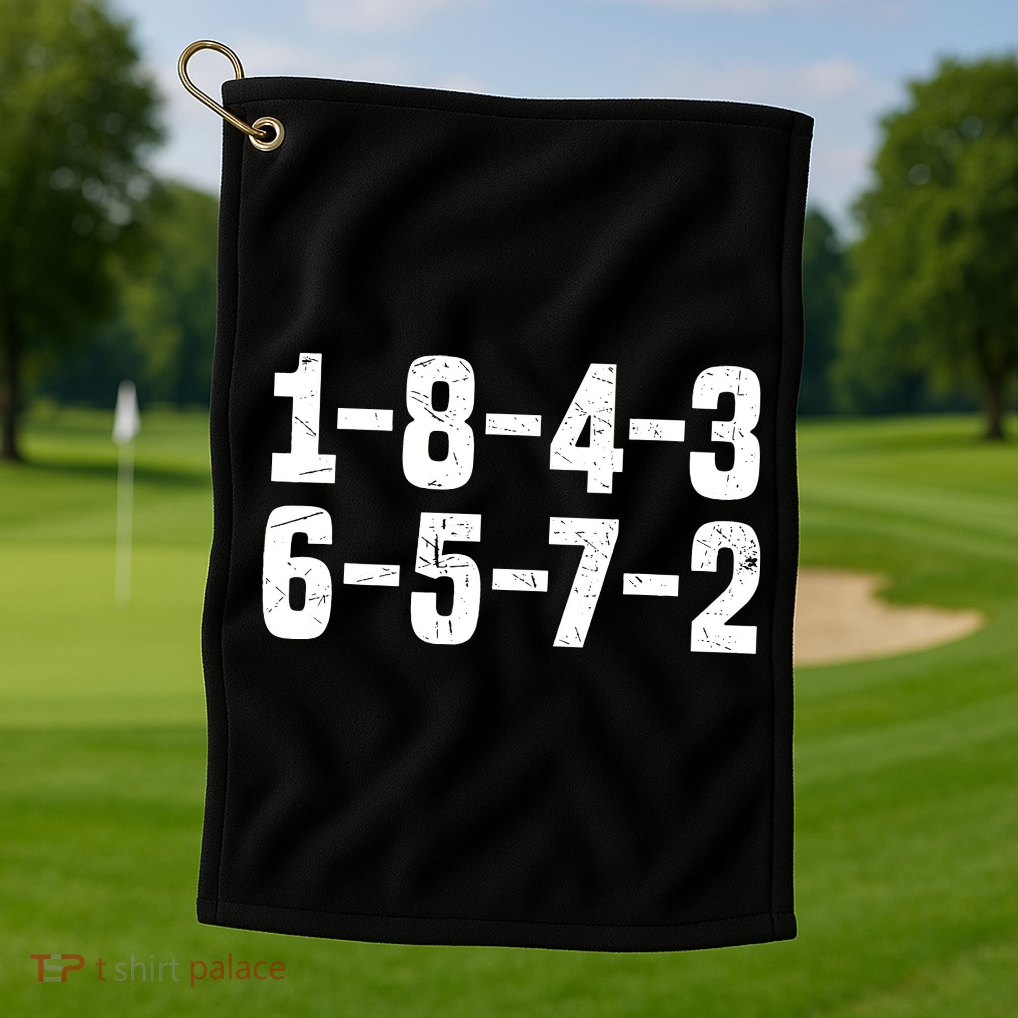 18436572 Firing Order Golf Towel