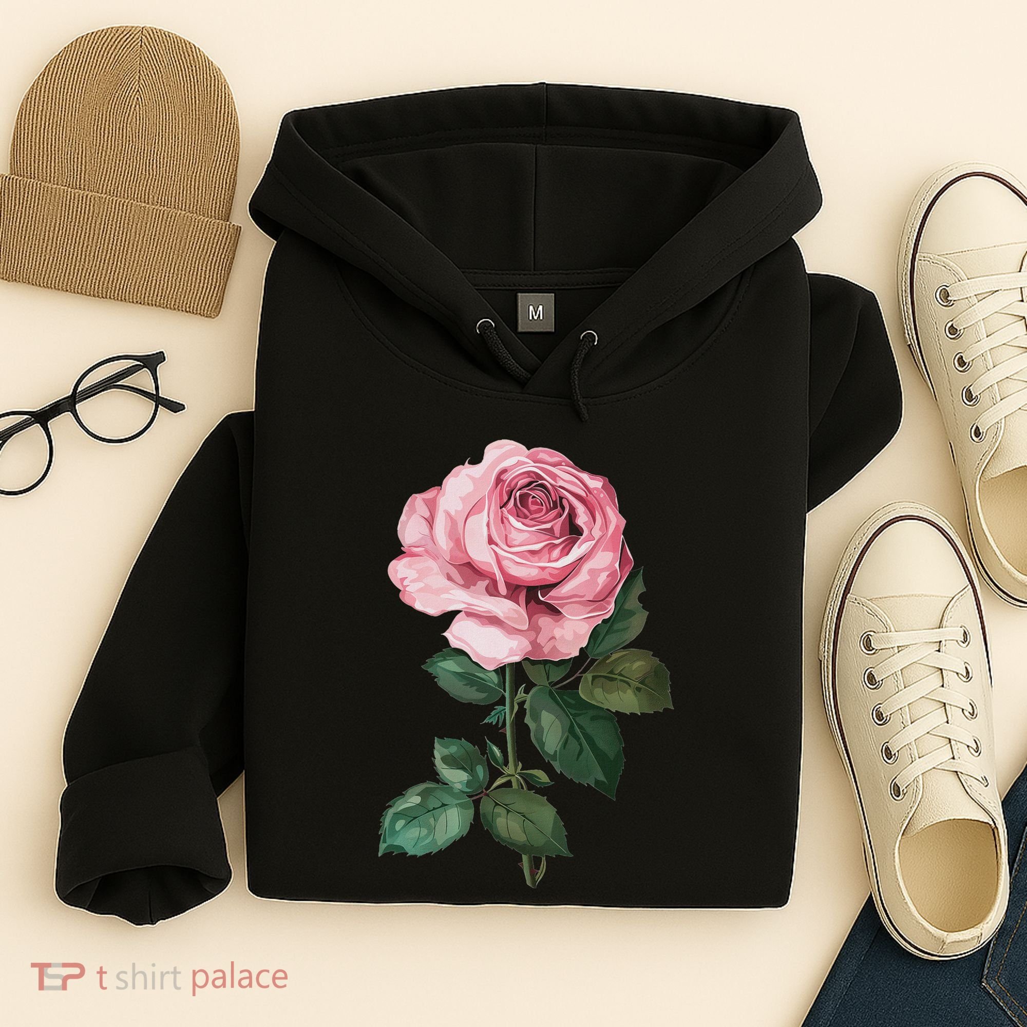 199 Flowers Rose Hoodie