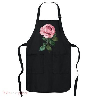 199 Flowers Rose Apron