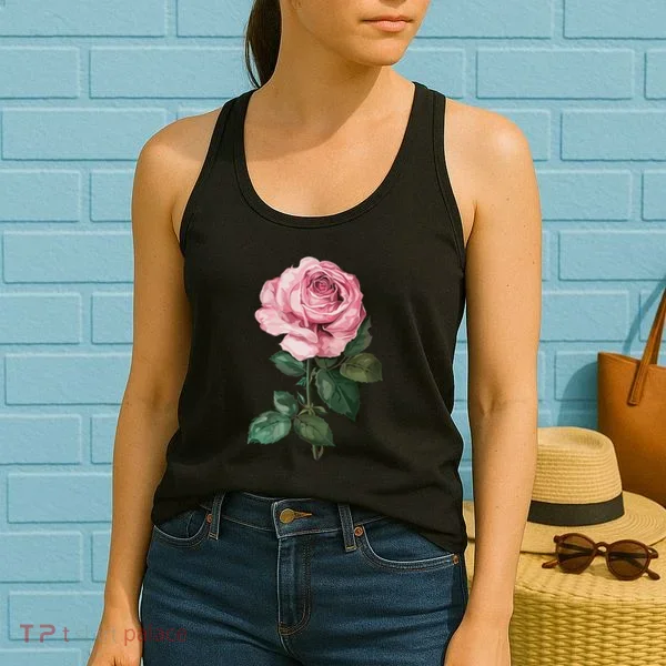 199 Flowers Rose Women's Tank Top